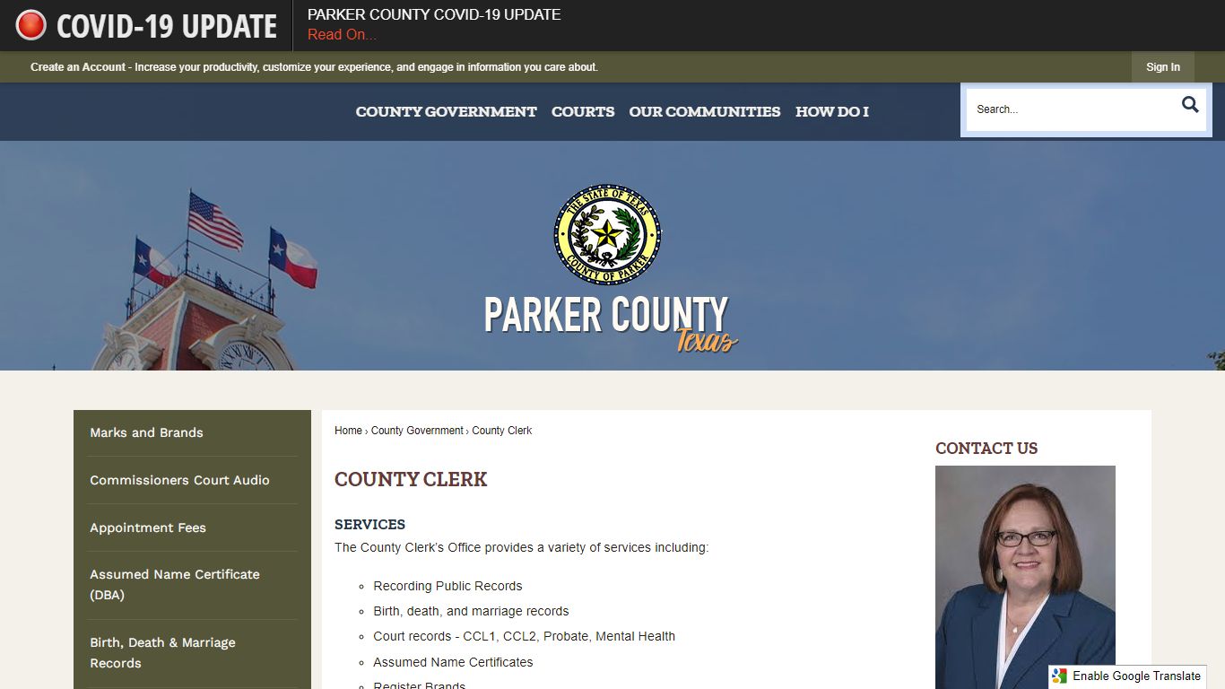 County Clerk | Parker County, TX - Official Website